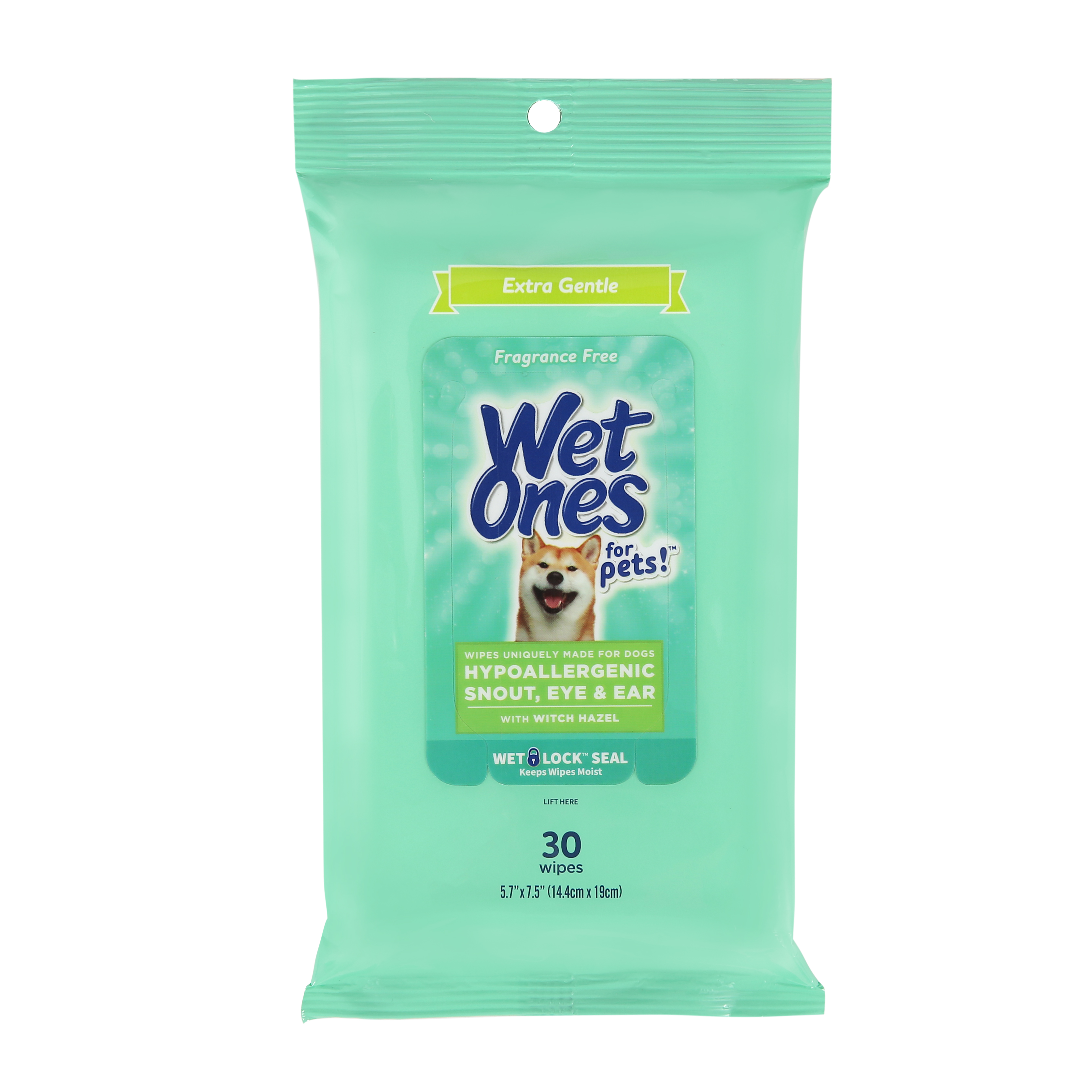 Wet Ones for Pets Extra Gentle Hypoallergenic Dog Wipes With Witch